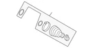 Genuine Audi Cv Joint Boot Kit 4F0-498-201. Fixed Price $76.15.