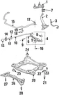Genuine Acura Cv Axle Shaft Carrier Bearing Bolt 95701-10035-08. Fixed Price $14.37.