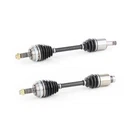 Set Of 2 Front Cv Axle Shafts Trakmotive For Honda Civic Fwd Hybrid 03-05. Fixed Price $180.95.
