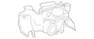 Genuine Mercedes-benz Noise Capsule 172-524-08-25-64. Fixed Price $51.80.