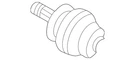 Genuine Mitsubishi Outer Boot MR528639. Fixed Price $82.79.