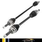 Pair Front Side Cv Axle Assembly For Kia Soul Lx 2020-2022 L4 2.0L Manual Trans. Fixed Price $128.04.