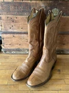 Vintage Cowboy Boots - Rios Of Mercedes Women 9B Iconic Brand Tan. Fixed Price $449.00.