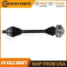 Front Left Cv Axle Shaft Assembly For 2012-2017 Volkswagen Beetle 2.0L Gas Turbo. Fixed Price $128.99.