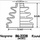 Outer Boot Kit Empi 86-2228D. Fixed Price $27.67.