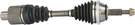 Front Driver Side Cv Axle Assembly Ford Taurus Mercury Sable Lincoln Replacement. Fixed Price $137.93.