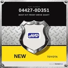 Genuine 2014-2023 Toyota Yaris Boot Kit Front Drive Shaft 04427-0D351. Fixed Price $2098.00.