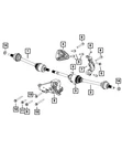 Genuine Mopar Differential Bracket 68585114AA. Fixed Price $52.57.