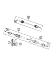 Genuine Mopar Halfshaft Bracket 52123981AB. Fixed Price $26.16.