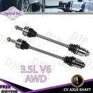 Rear Lh & Rh Pair Cv Axle Shaft For 2006-2014 Honda Ridgeline 3.5L V6 Awd. Fixed Price $309.30.