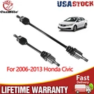 Cv Axle Shaft Fit For 2006-2013 Honda Civic Auto Trans 1.8L Left & Right Side. Fixed Price $109.95.