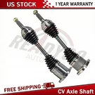 2X Front Complete Cv Axle Shaft For Cadillac Eldorado Buick Riviera 4.1L V6 Fwd. Fixed Price $231.05.