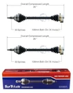 Cv Axle Shaft Kit - Front. Fixed Price $187.95.