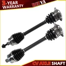 Pair Front Cv Axle Shaft Assembly For 1998-2005 Vw Passat Audi A4 S4 Auto Trans. Fixed Price $184.39.