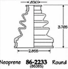 Inner Boot Kit Empi 86-2233D. Fixed Price $25.62.