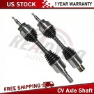 2X Front Complete Cv Axle Assembly Ford F-150 5.0L V8 4WD Rwd 2015-2016. Fixed Price $169.63.