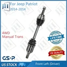 Oe Front Left Driver Cv Axle Joint Shaft For Jeep Patriot 2.4L 4WD Manual Trans. Fixed Price $134.20.