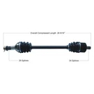 Tytaneum 813-0356 Cv Axle. Fixed Price $64.21.