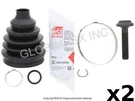 For Audi / Vw (1998-2001) Axle Boot Kit Front Left And Right Outer (2 Pcs) Febi. Fixed Price $77.10.