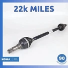 14-21 Jaguar X152 F-type Rear Right Axle Half Shaft EX534K138AD Oem 22K. Fixed Price $116.20.