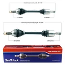 Surtrack Pair Set Of 2 Front Aar Cv Axle Shafts For Nissan Murano 3.5L V6 Fwd. Fixed Price $259.95.