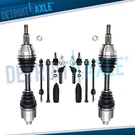 4WD 12PC Front Cv Axles Tie Rod Sway Bar Ball Joint For 2002-2005 Dodge Ram 1500. Fixed Price $244.79.