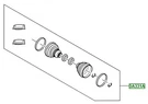 Land Rover Rear Axle Drive Shaft Boot Kit LR079503. Fixed Price $111.46.