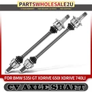 2PCS Rear Side Cv Axle Assembly For Bmw F07 535I Gt F06 650I F02 740LD Xdrive. Fixed Price $240.99.