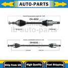 For Dodge Grand Caravan 2X Trakmotive Front Left Right Cv Axle Shaft. Fixed Price $291.90.