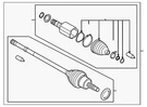 Genuine Subaru Axle Assembly 28321XC000. Fixed Price $376.72.