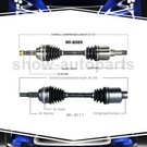 Trakmotive Pair Front Left&right 2OF Cv Axle Shaft For Chrysler Pt Cruiser. Fixed Price $184.88.