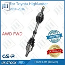 Oe Front Left Cv Axle Shaft Assy For 2014-2016 Toyota Highlander 3.5L V6 Awd Fwd. Fixed Price $149.81.