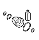 Oem 495R5-P2050 Boot Kit-diff Side,rh Passenger For Hyundai Santa Fe MX5 2024 26. Fixed Price $90.95.