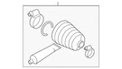 Genuine Bmw Cv Joint Boot Kit 31-60-8-657-288. Fixed Price $83.12.