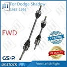 Oe Front Pair Cv Axle For 1991-94 Chrysler Lebaron Plymouth Sundance 2.5L L4 Fwd. Fixed Price $253.61.