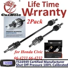 New Cv Axle Shaft Front Left Right 664232 664233 For Honda Civic 1.8L 2006-2015. Fixed Price $109.95.