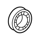 New Genuine Mercedes-benz Bearing 2109800002 Oem. Fixed Price $102.44.