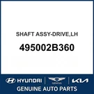 2006-2009 Hyundai Santa Fe Shaft Assembly-drive Oem New 495002B360. Fixed Price $424.94.