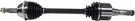 Gsp NCV11122 Axle Assembly (rear Right). Fixed Price $110.06.