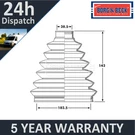 Fits Audi A4 A6 A5 A8 Cv Joint Boot Set Front Rear Inner Outer Borg & Beck. Fixed Price $38.53.