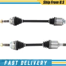 For Mitsubishi Outlander Fwd 2003-2006 Pair Of Front Cv Axle Shafts Surtrack Set. Fixed Price $243.61.