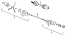 Genuine Gm Axle Assembly 21013149. Fixed Price $243.75.