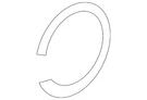 Genuine Bmw Axle Assembly Snap Ring 31-60-8-617-052. Fixed Price $14.66.