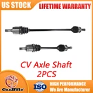 Front Pair Cv Axle Joint Assembly Shafts For 2006-13 Honda Civic 1.8L Auto Trans. Fixed Price $109.99.