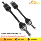 Cv Axle Shaft Front Left & Right Set For Honda Cr-v 2.0L Automatic 4WD 1997-2001. Fixed Price $115.99.