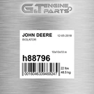 H88796 Isolator Fits John Deere (surplus Open Box). Fixed Price $342.17.