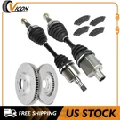 Front Cv Axle + Brake Ceramic Pads & Rotors Fits Chevrolet Impala 3.4L 2000-05. Fixed Price $221.19.