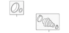 Genuine Audi Inner Boot V04-017-001-S. Fixed Price $68.03.