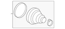 Genuine Gm Front Half-shaft Tri-pot Boot Kit 39196364. Fixed Price $21.57.