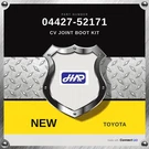 Genuine Toyota Cv Joint Boot Kit 04427-52171. Fixed Price $543.00.
